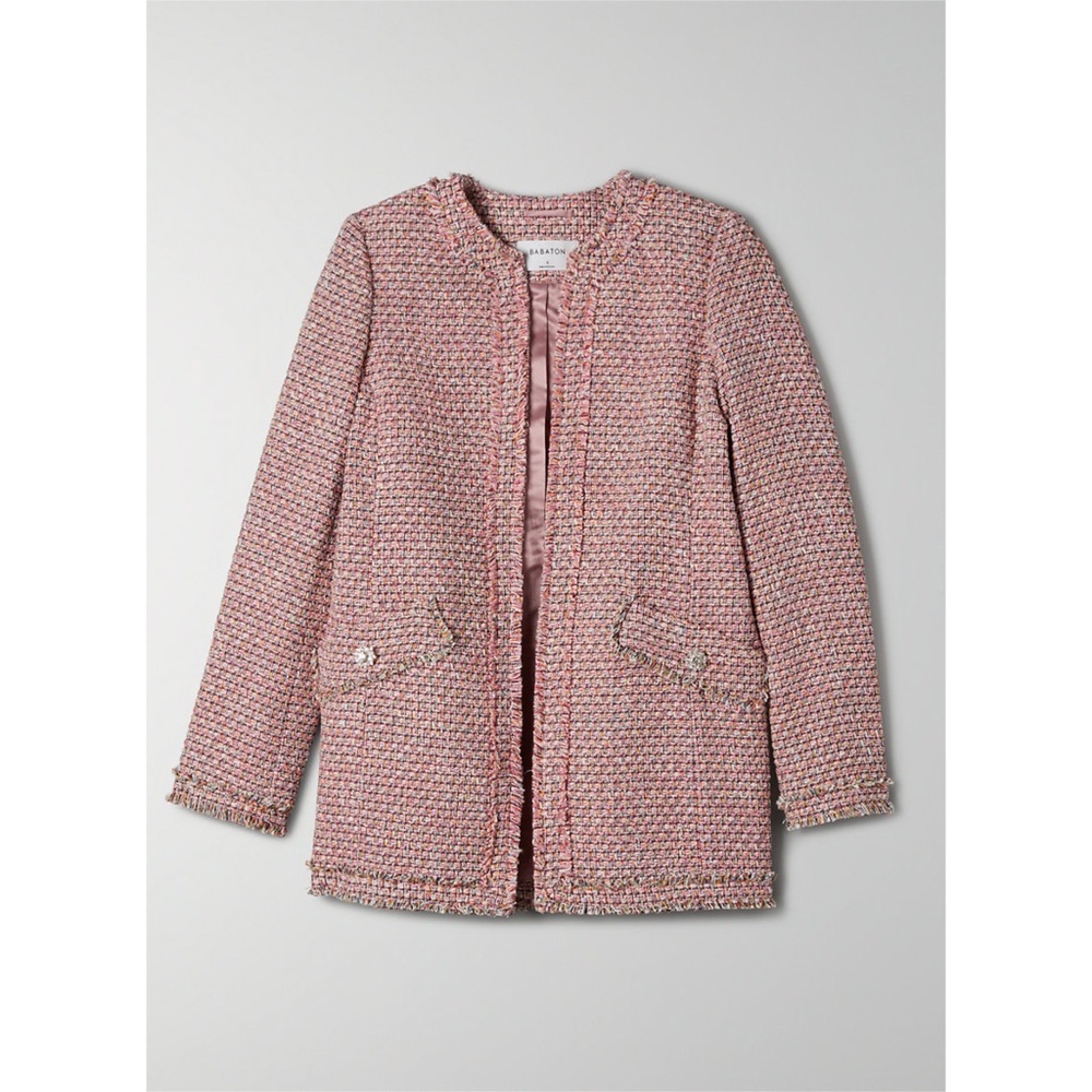 Aritzia Babaton Times Tweed Blazer